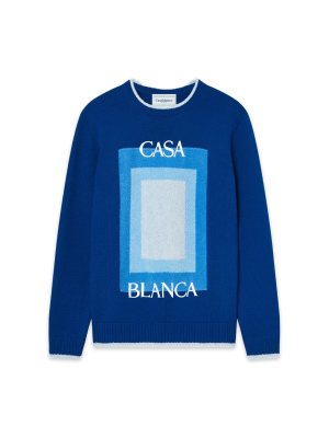 Logo Degrade Intarsia Jumper