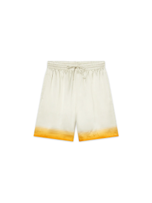 Panoramique Silk Satin Shorts