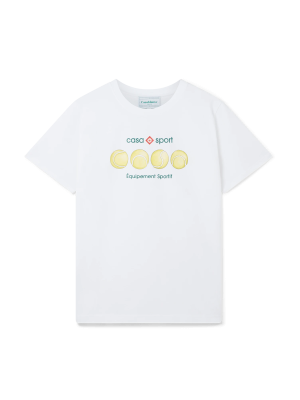 Casa Sport Tennis Balls Short Sleeve T-Shirt