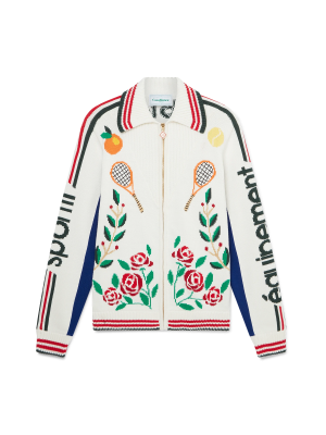 Laurel Intarsia Knit Jacket