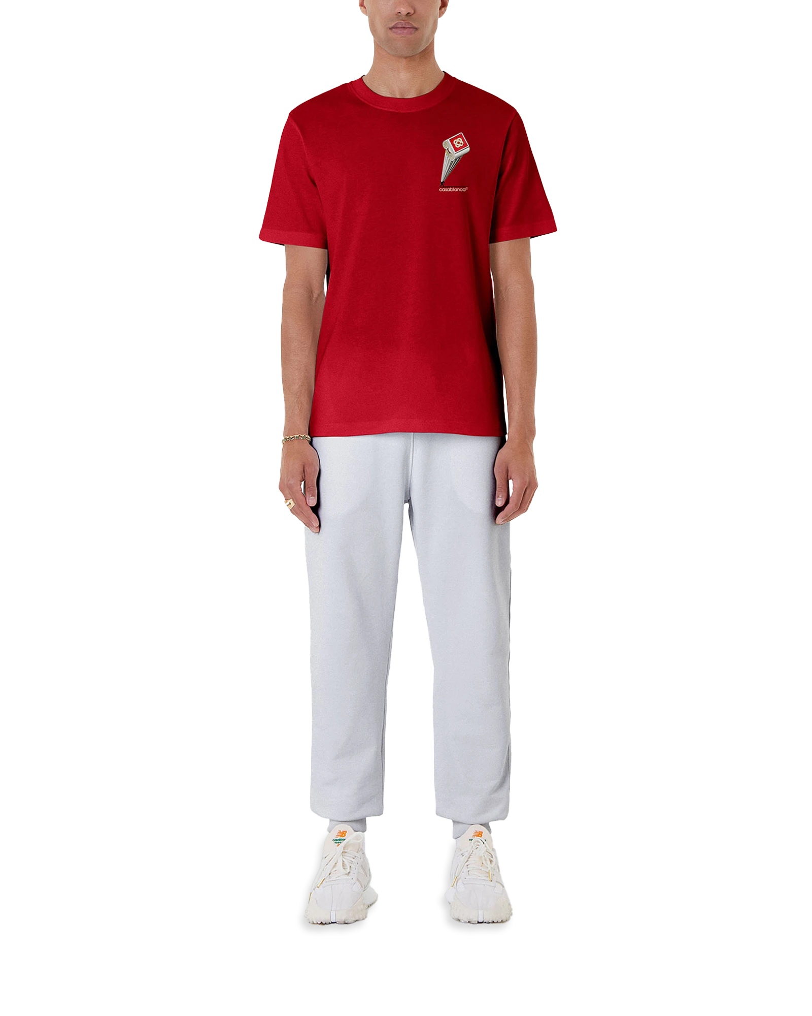 Leaning Column Short Sleeve T-Shirt - 图片 3