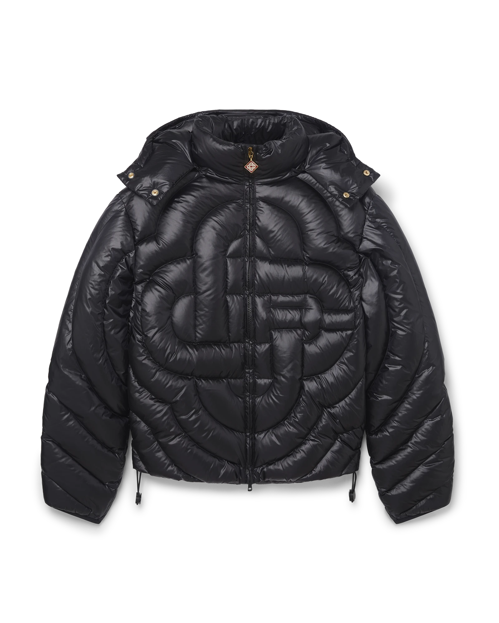 Monogram Quilted Nylon Puffer Jacket