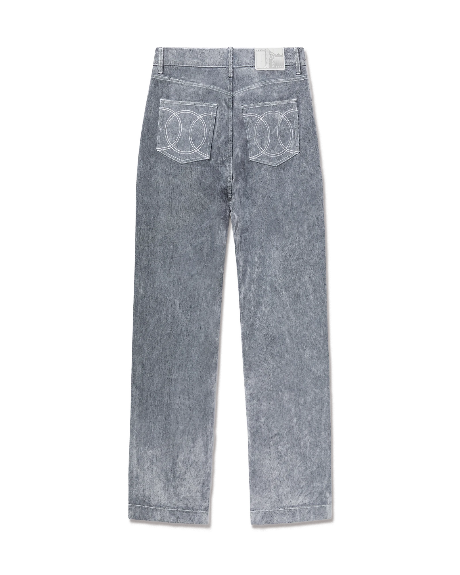 Peach Texture Jeans - 图片 6