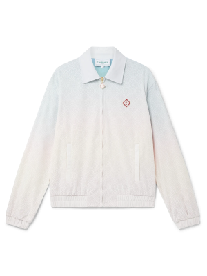 Gradient Laser Detail Track Jacket