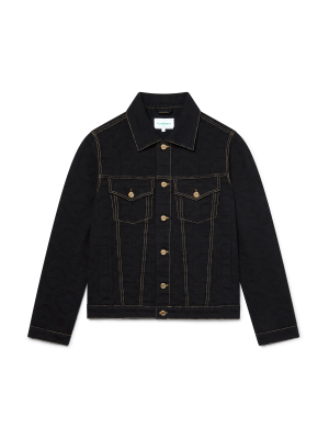 Monogram Jacquard Denim Jacket