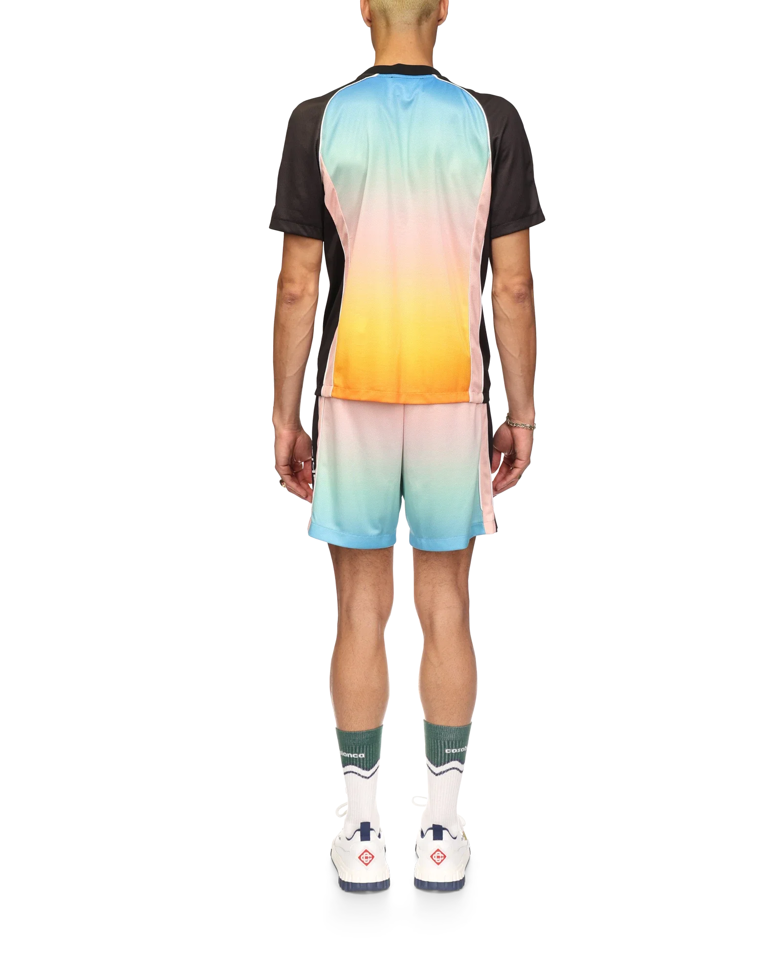Pastel Gradient Football Shirt - 图片 4