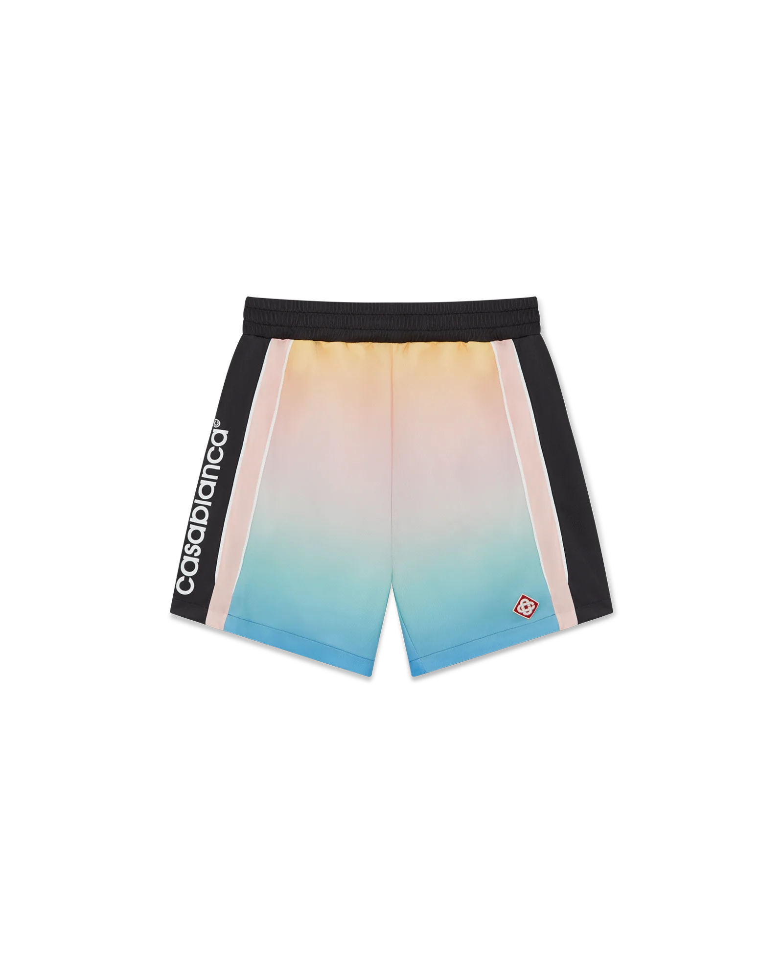 Pastel Gradient Football Shorts