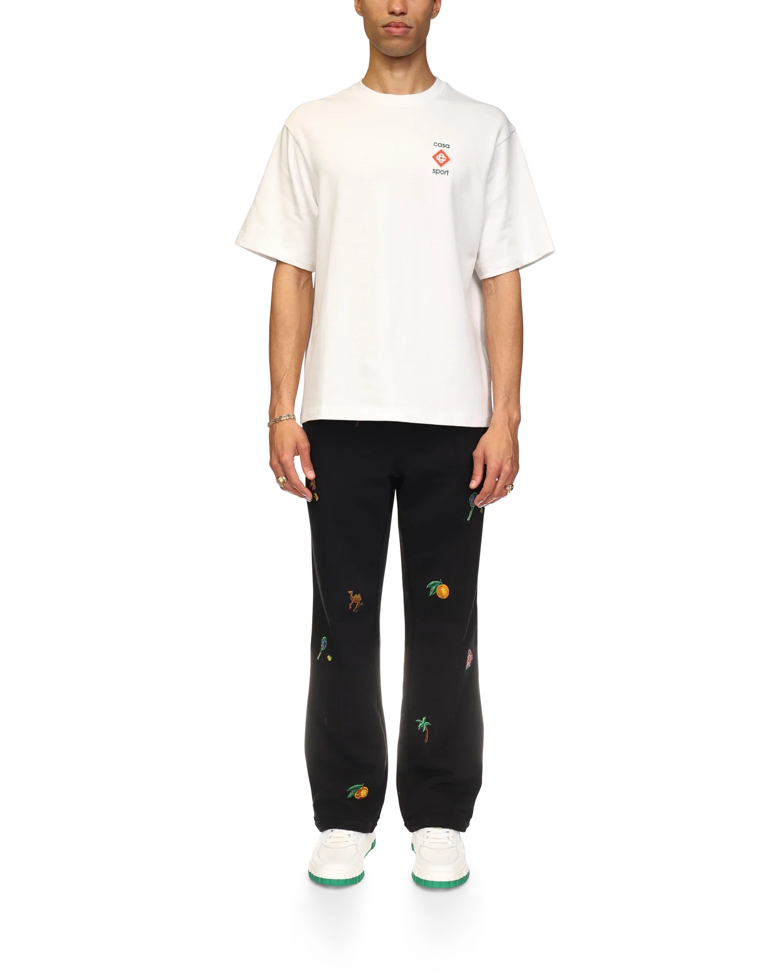 Casa Sport 3D Oversized Short Sleeve T-Shirt - 图片 2