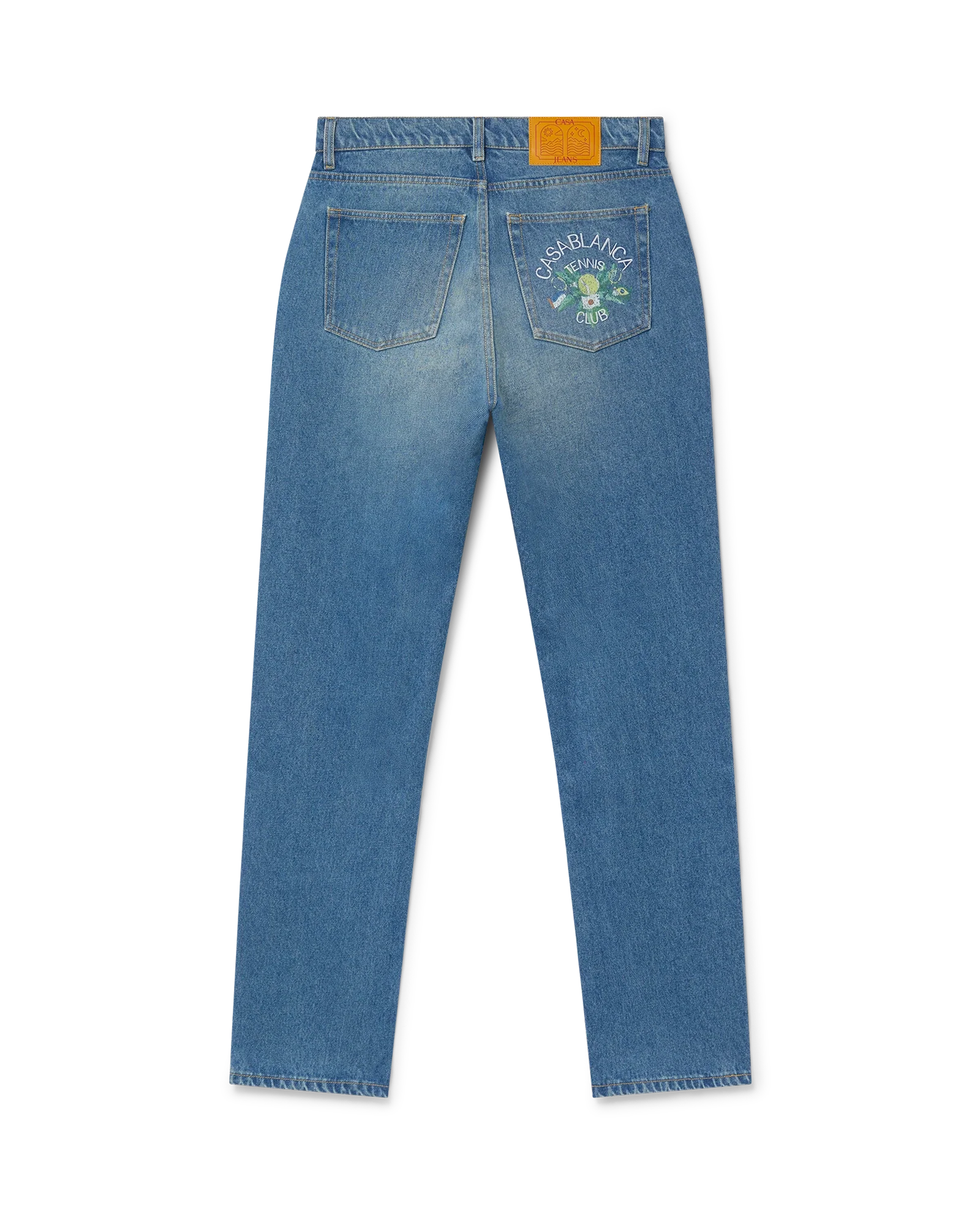 Casablanca Tennis Club Jeans - 图片 2