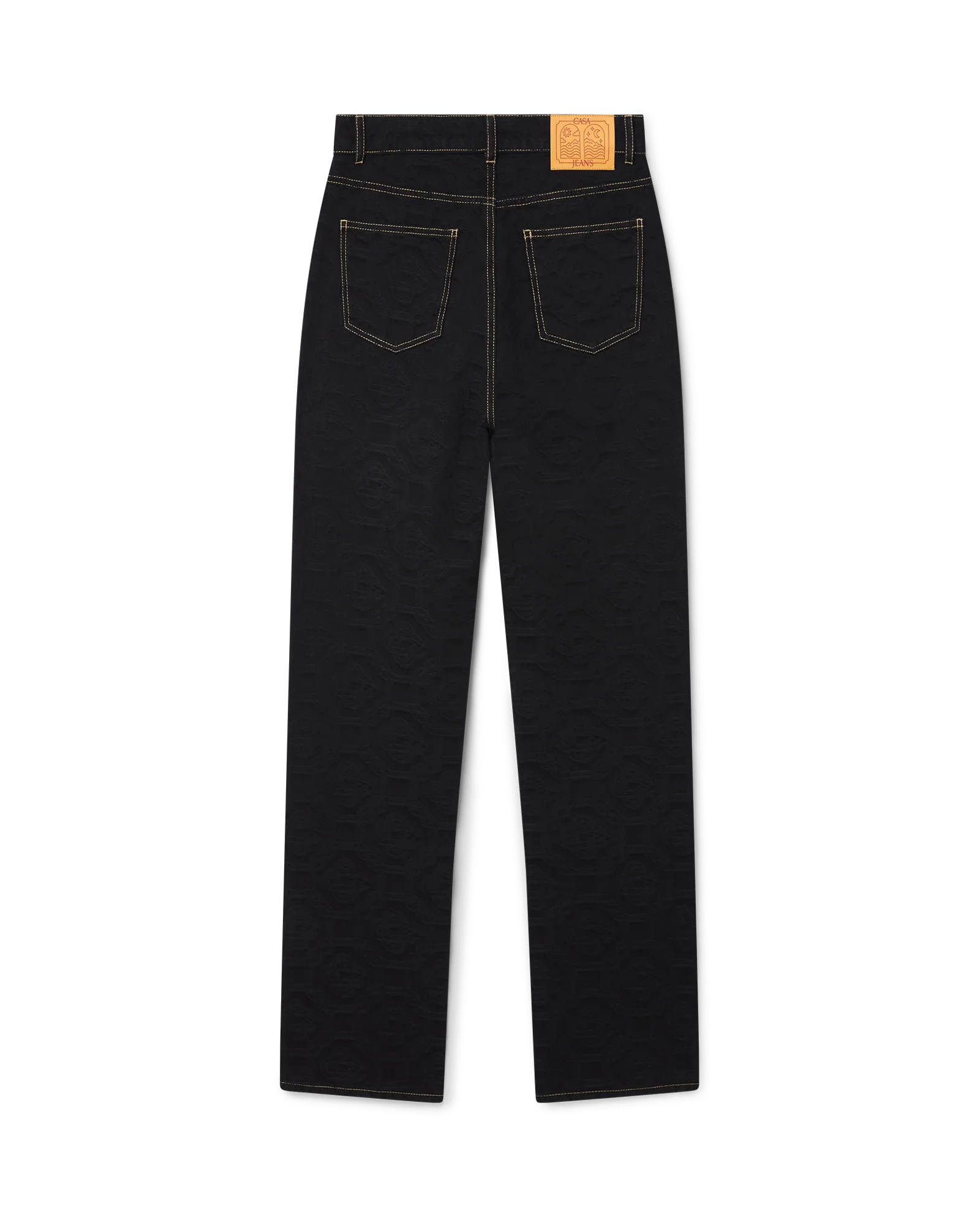 Jacquard Denim Jeans - 图片 6