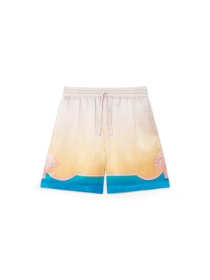 L'Arc Coloré Silk Shorts