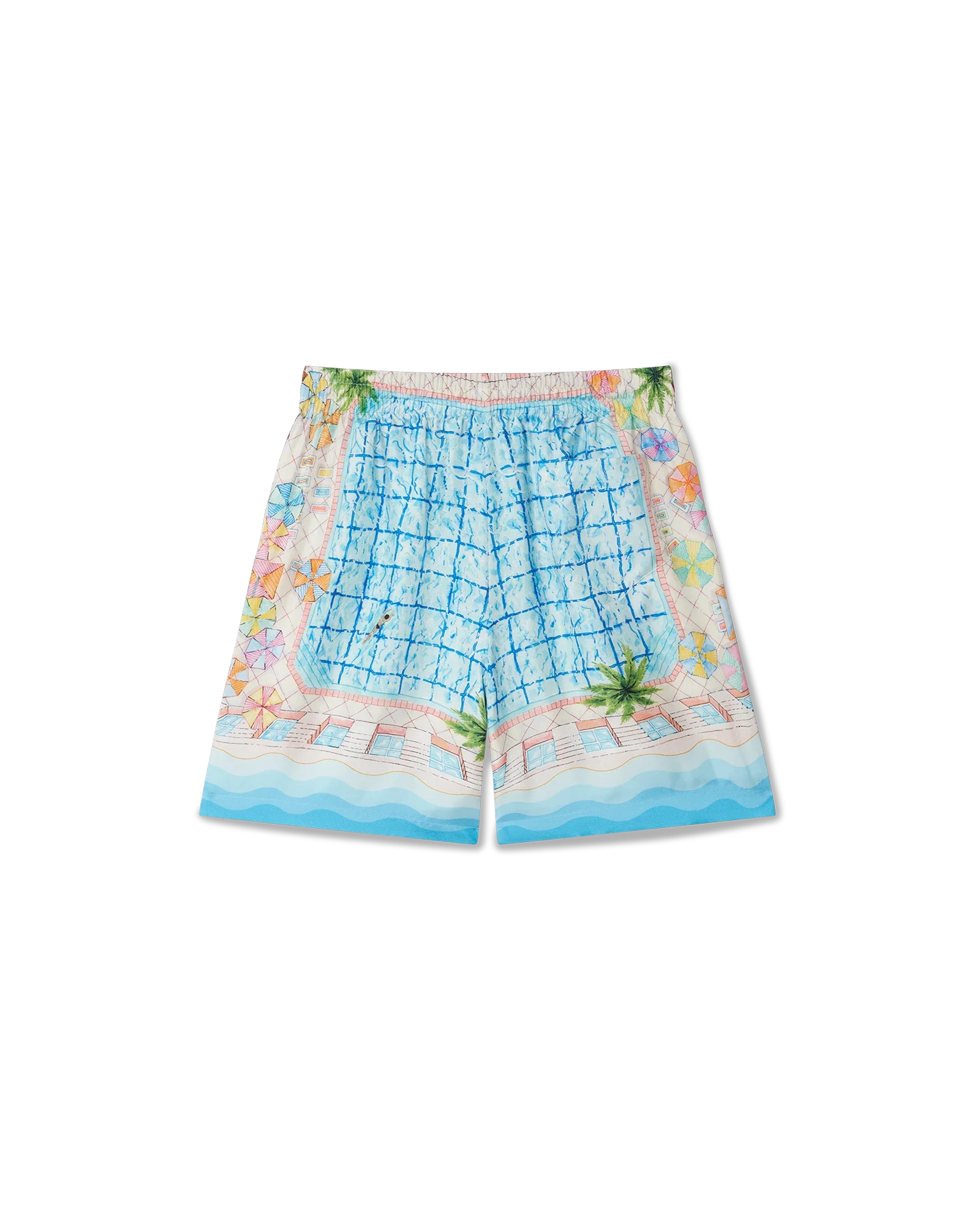 Le Plongeon Silk Shorts - 图片 6