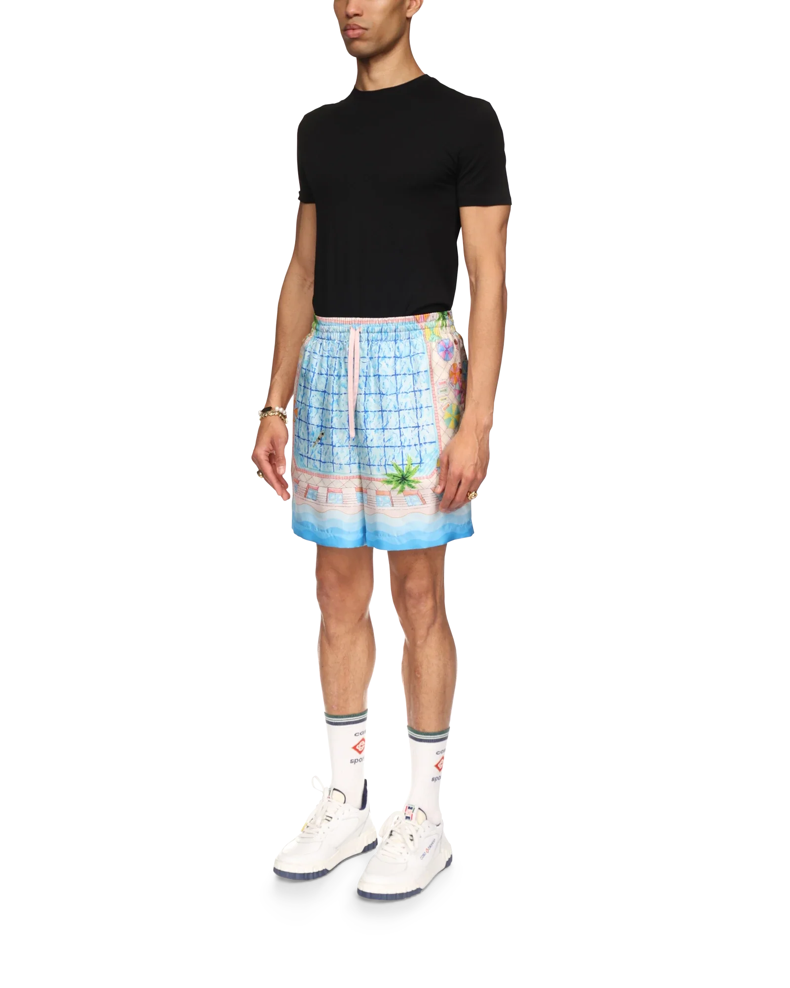 Le Plongeon Silk Shorts - 图片 3