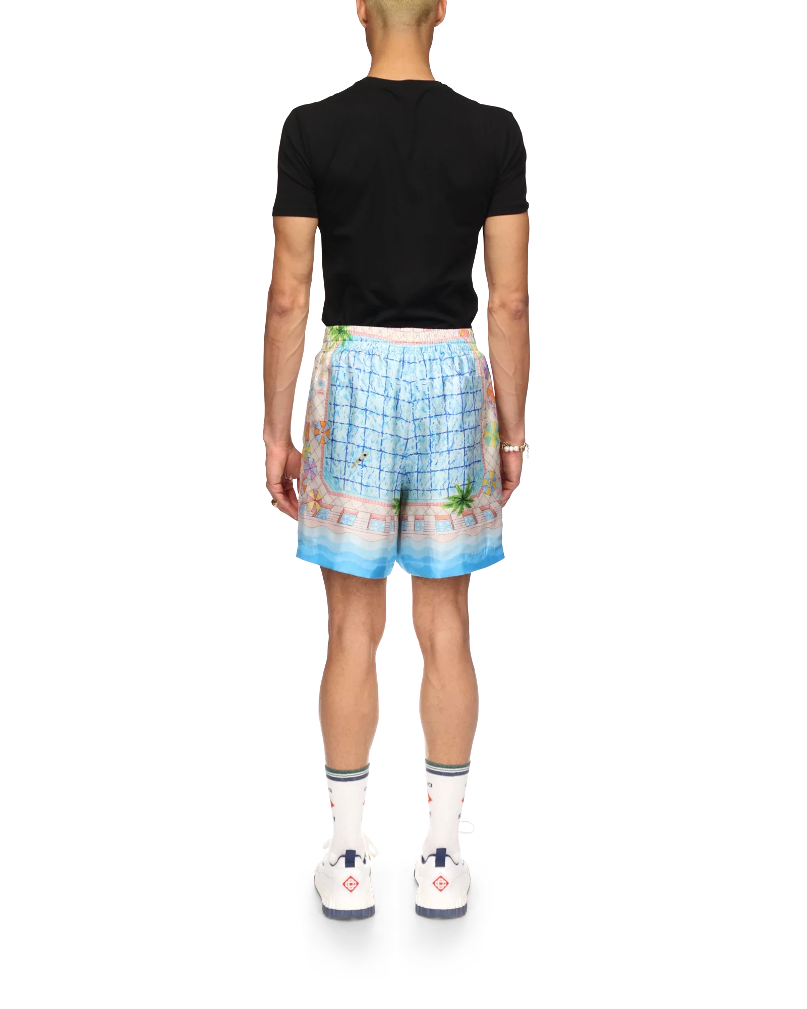 Le Plongeon Silk Shorts - 图片 4