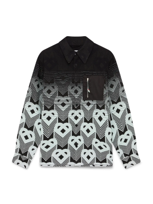 Gradient Monogram Shacket