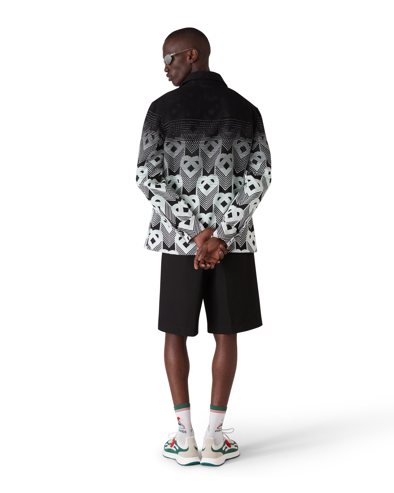 Gradient Monogram Shacket - 图片 3