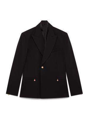 Wool Double Breasted Jacket