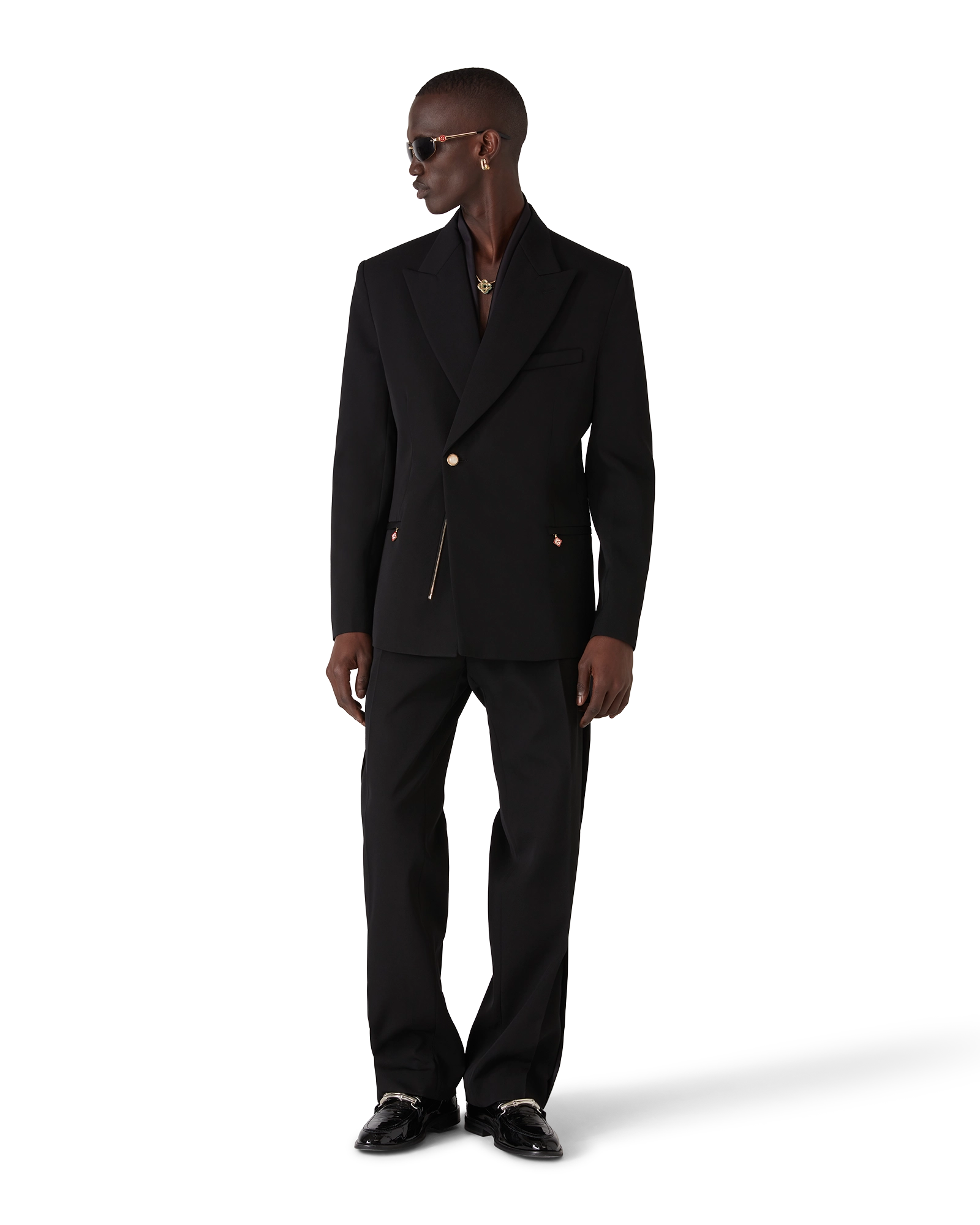 Wool Pleated Trousers - 图片 5