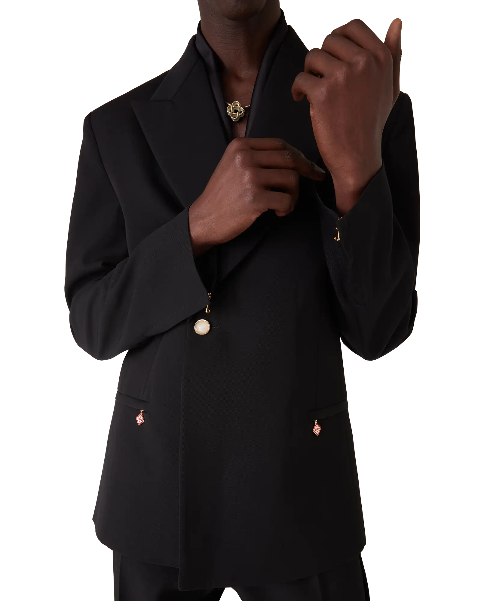 Wool Double Breasted Jacket - 图片 5