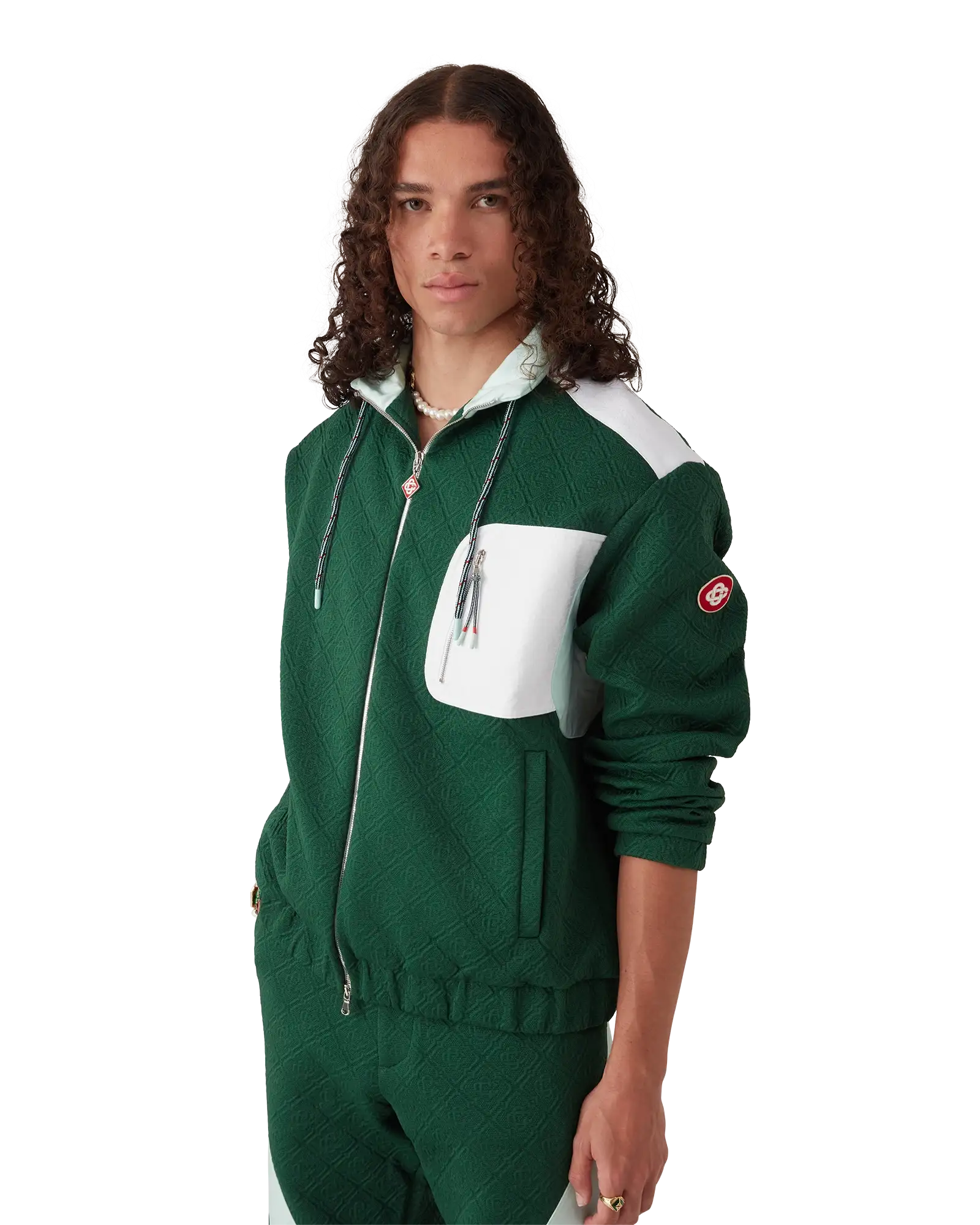 Nylon Monogram Jacquard Jacket - 图片 4