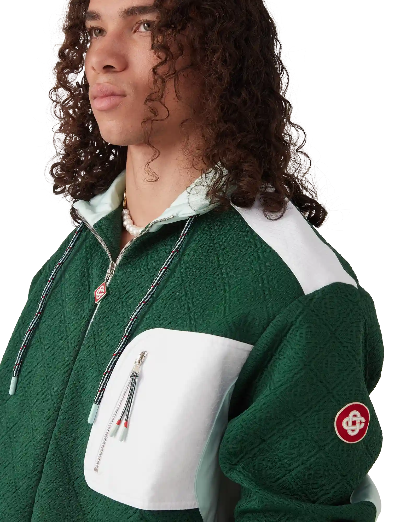 Nylon Monogram Jacquard Jacket - 图片 5