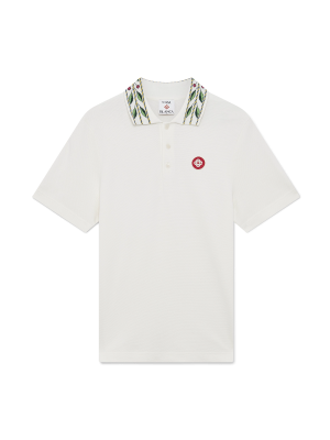 Laurel Pique Short Sleeve Polo Shirt