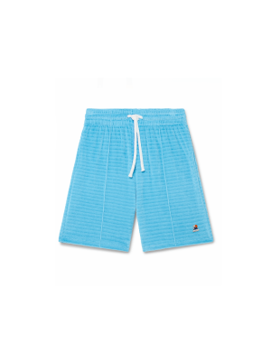 Velour Stripe Shorts