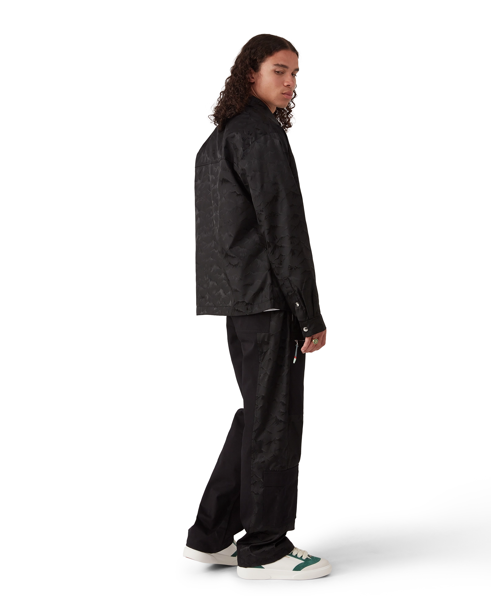 Nylon Mountain Short Sleeve Camo Zip Shirt - 图片 3