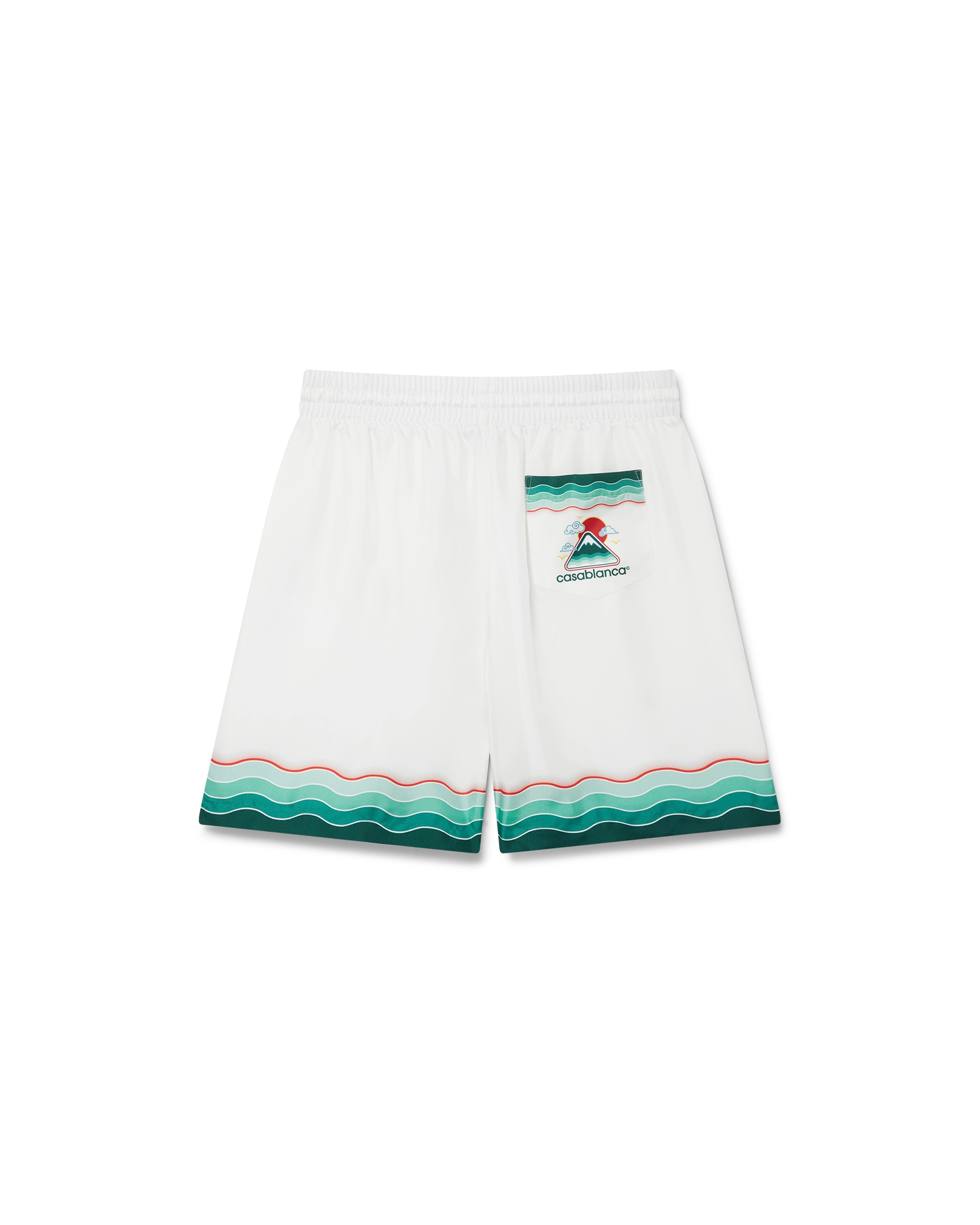 Montagne Ondulee Silk Shorts