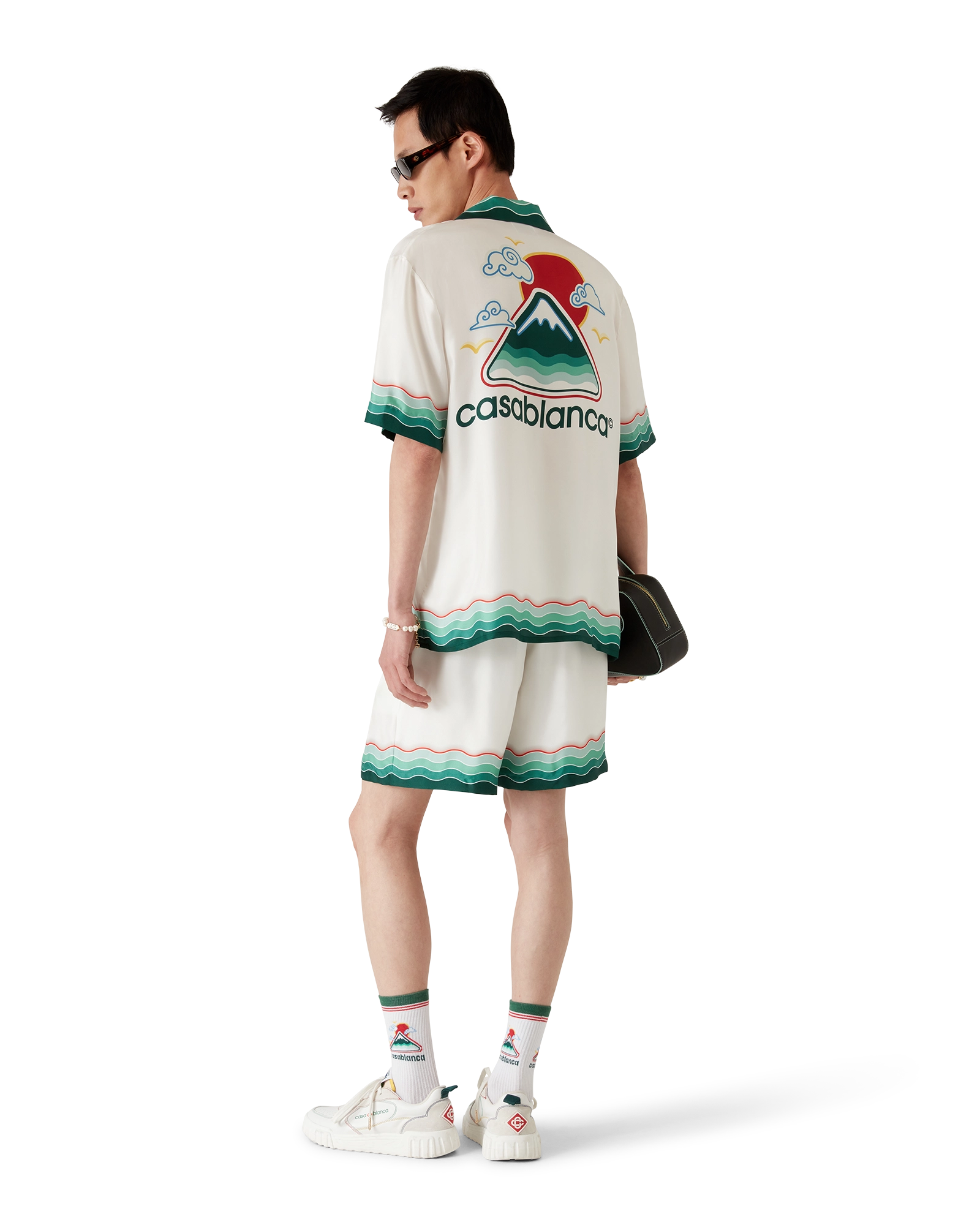 Montagne Ondulee Silk Shorts - 图片 3