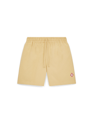 Cotton Monogram Jacquard Shorts