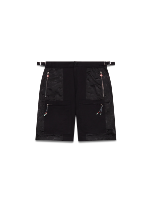Nylon Mountain Camo Cargo Shorts
