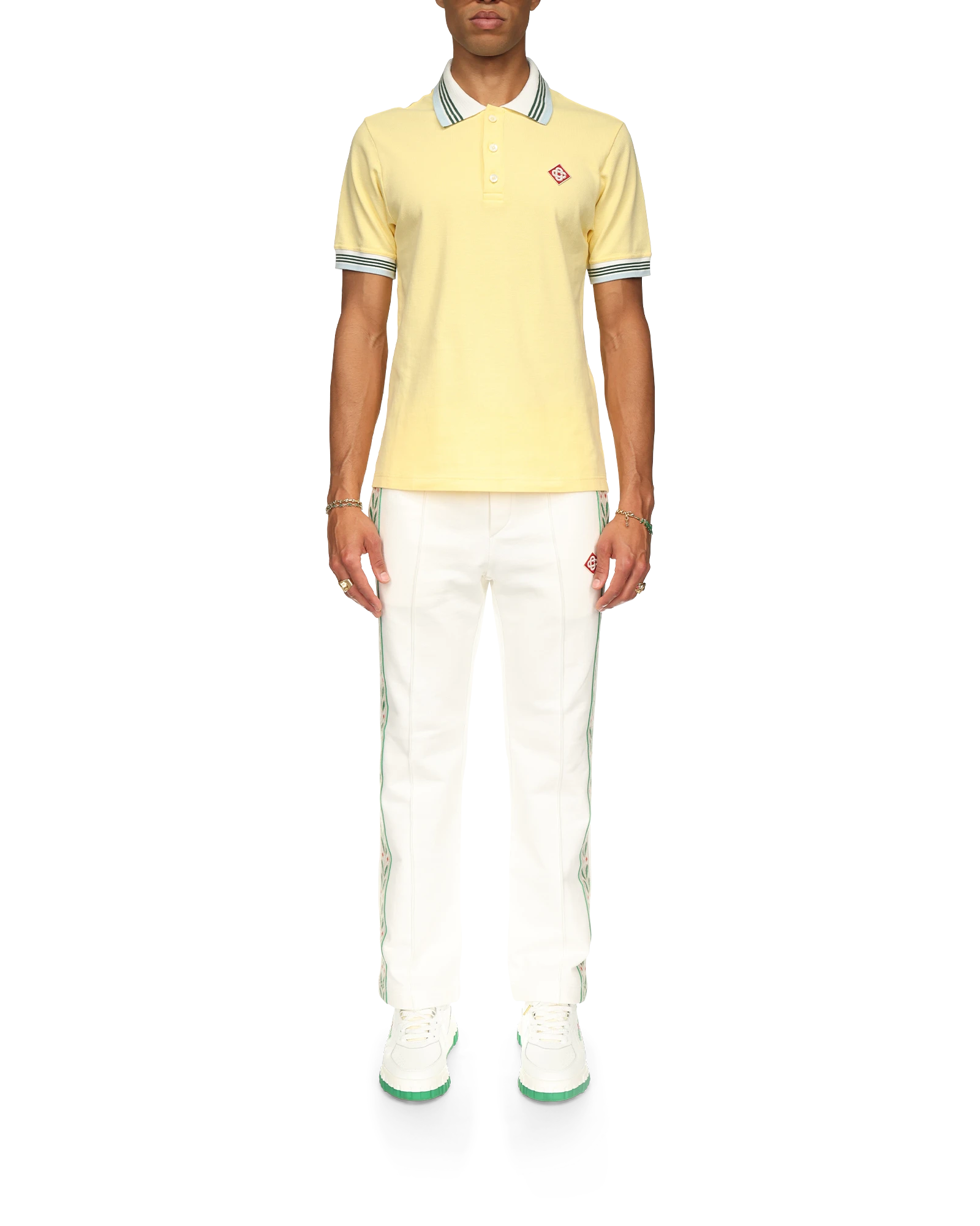 Pique Polo Shirt - 图片 2