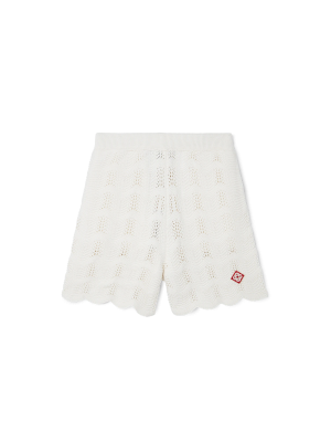 Wave Crochet Shorts