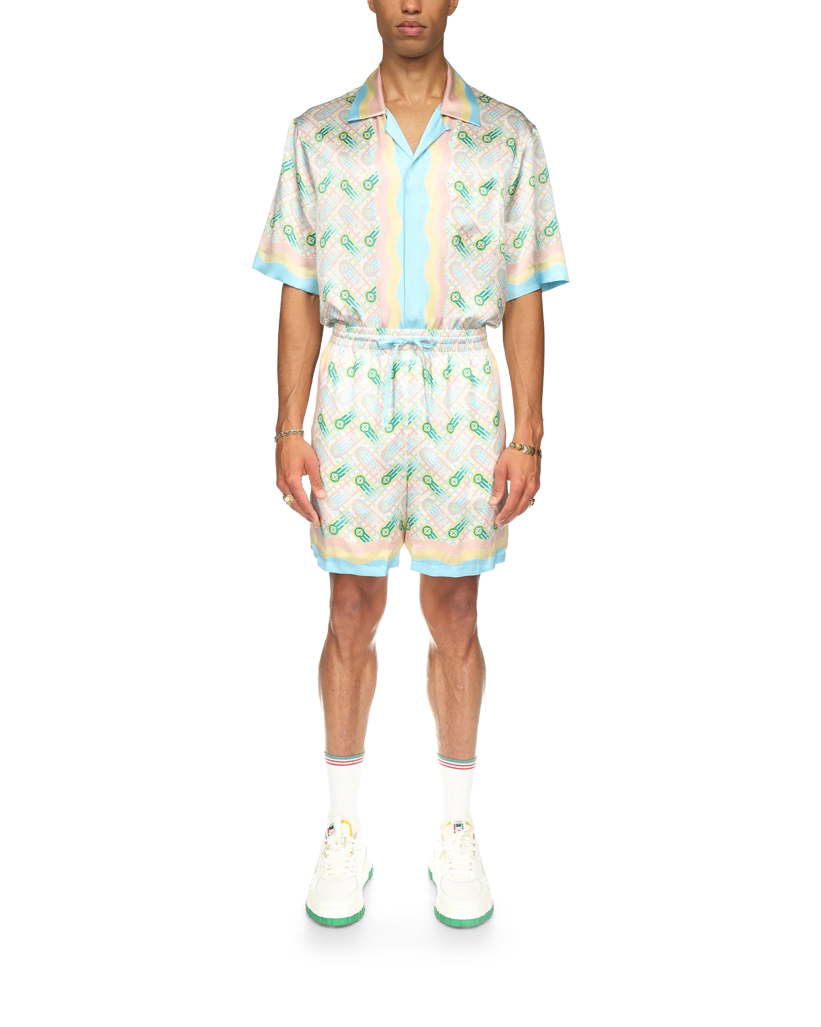 Ping Pong Silk Shorts - 图片 2