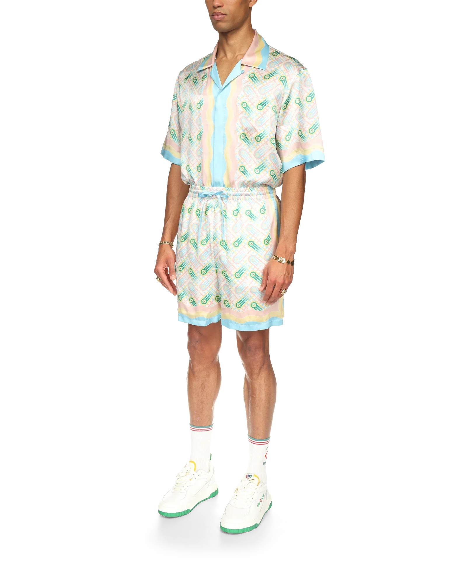 Ping Pong Silk Shorts - 图片 3