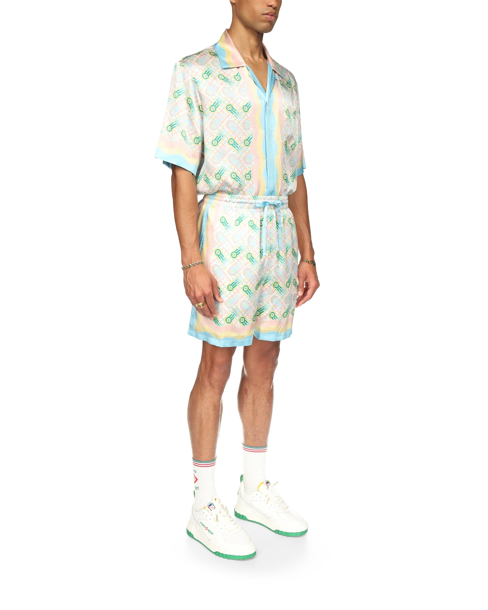 Ping Pong Silk Shorts - 图片 5