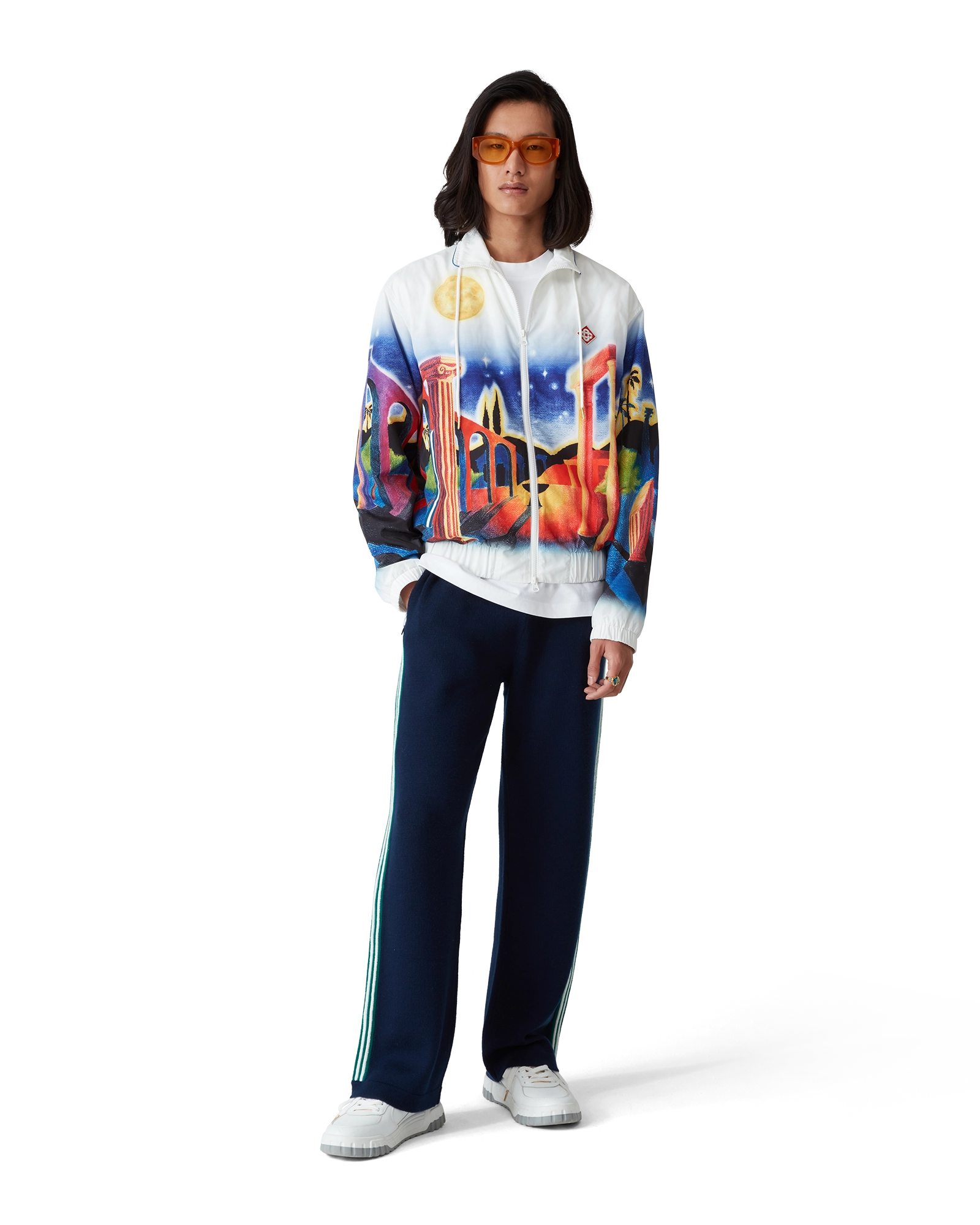 Midnight Acropolis Windbreaker Jacket - 图片 2