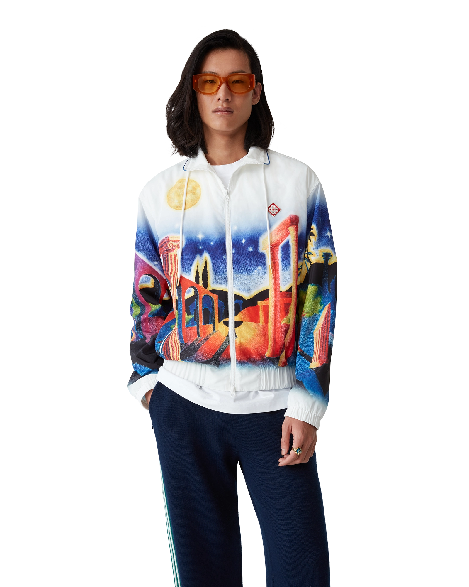 Midnight Acropolis Windbreaker Jacket - 图片 4