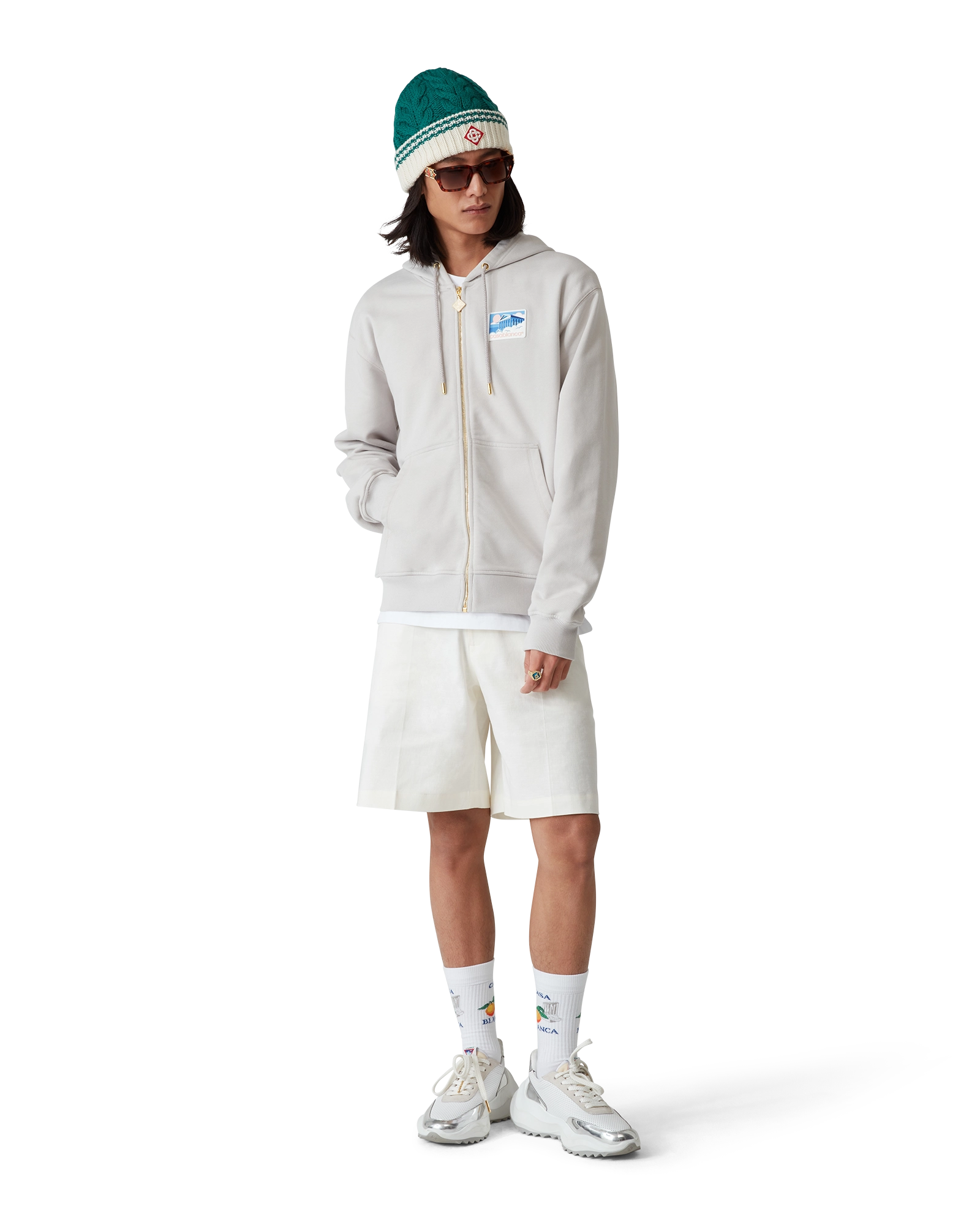 Greek Temple Hooded Sweatshirt - 图片 2