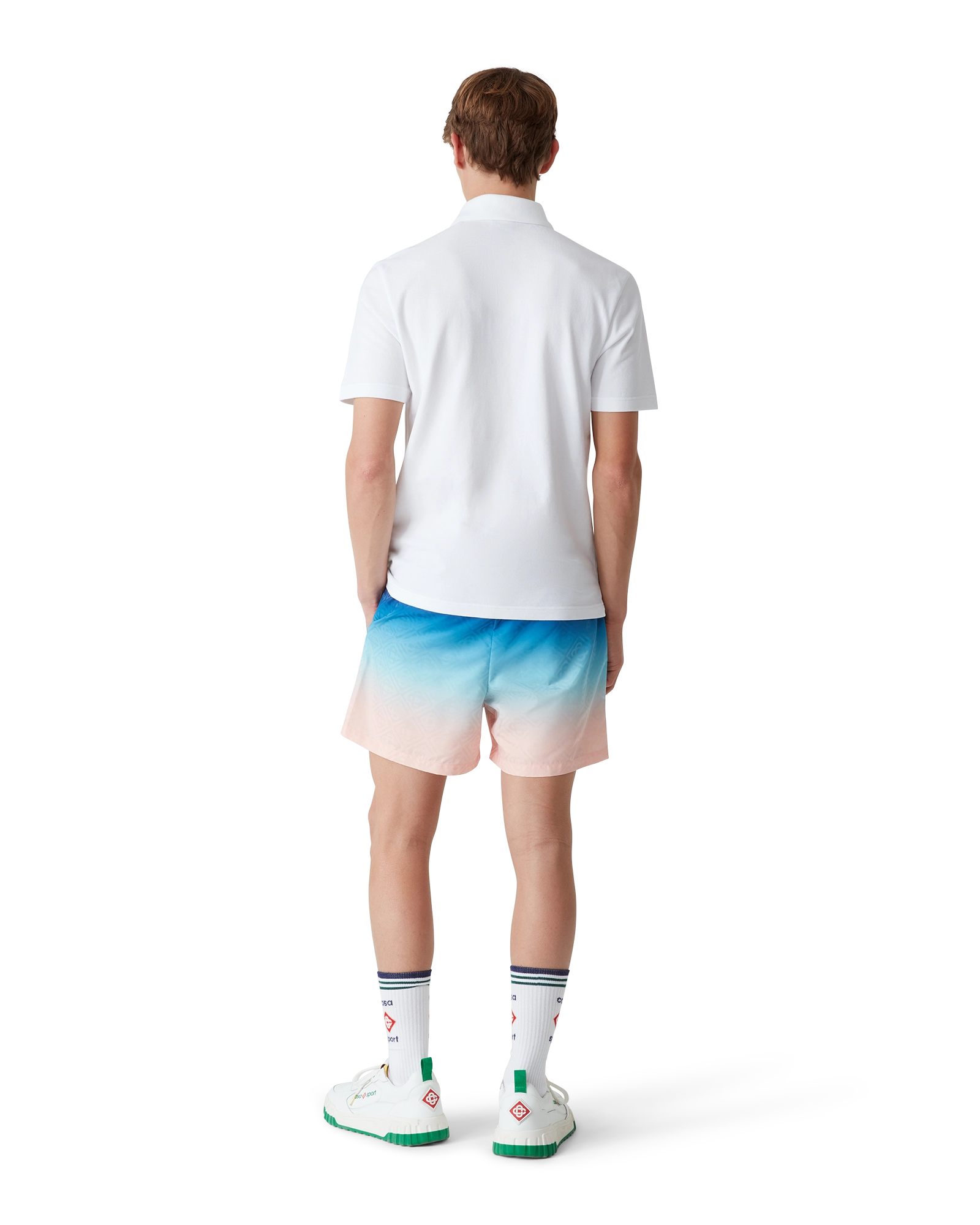 Logo Pique Polo Shirt - 图片 3