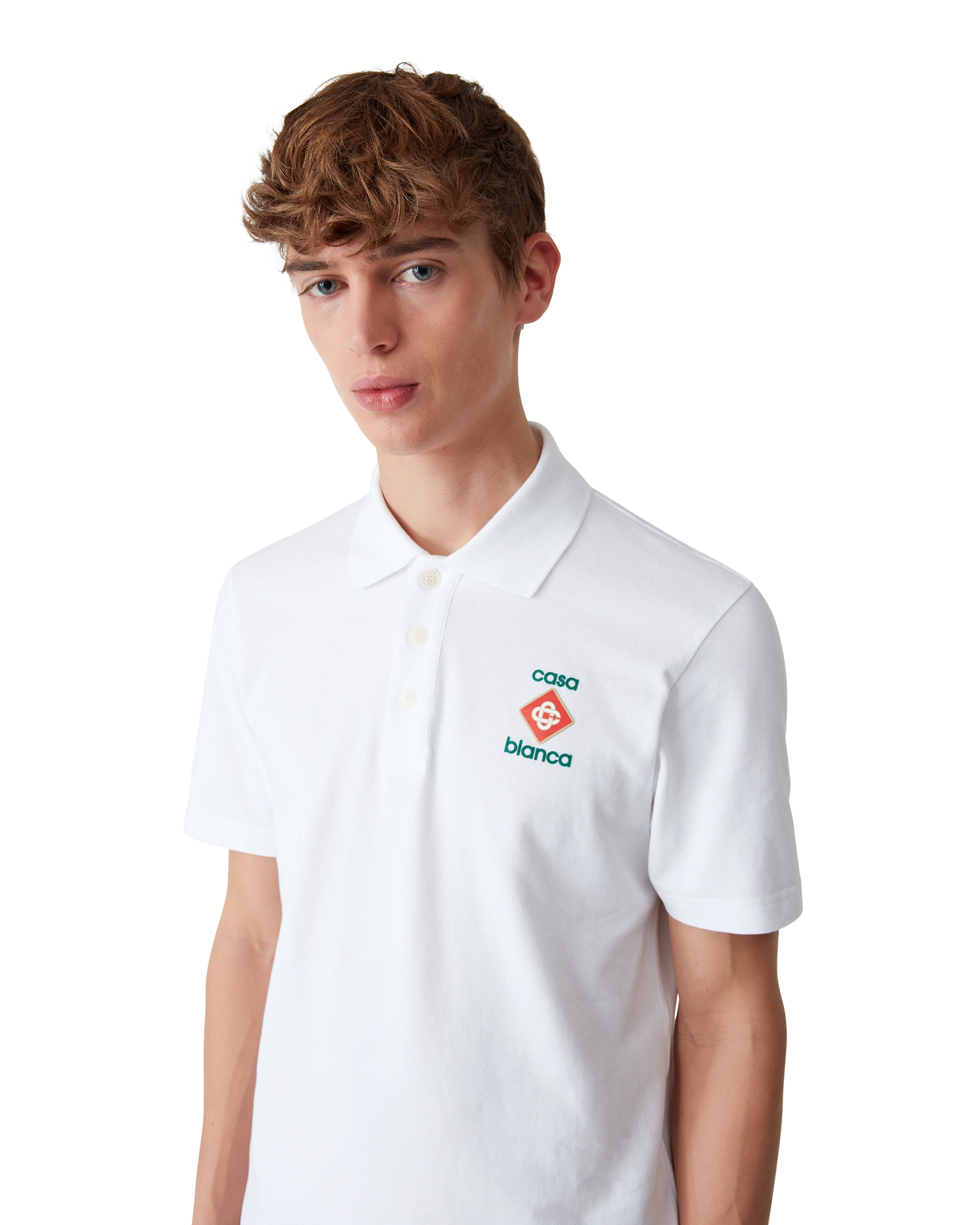 Logo Pique Polo Shirt - 图片 4