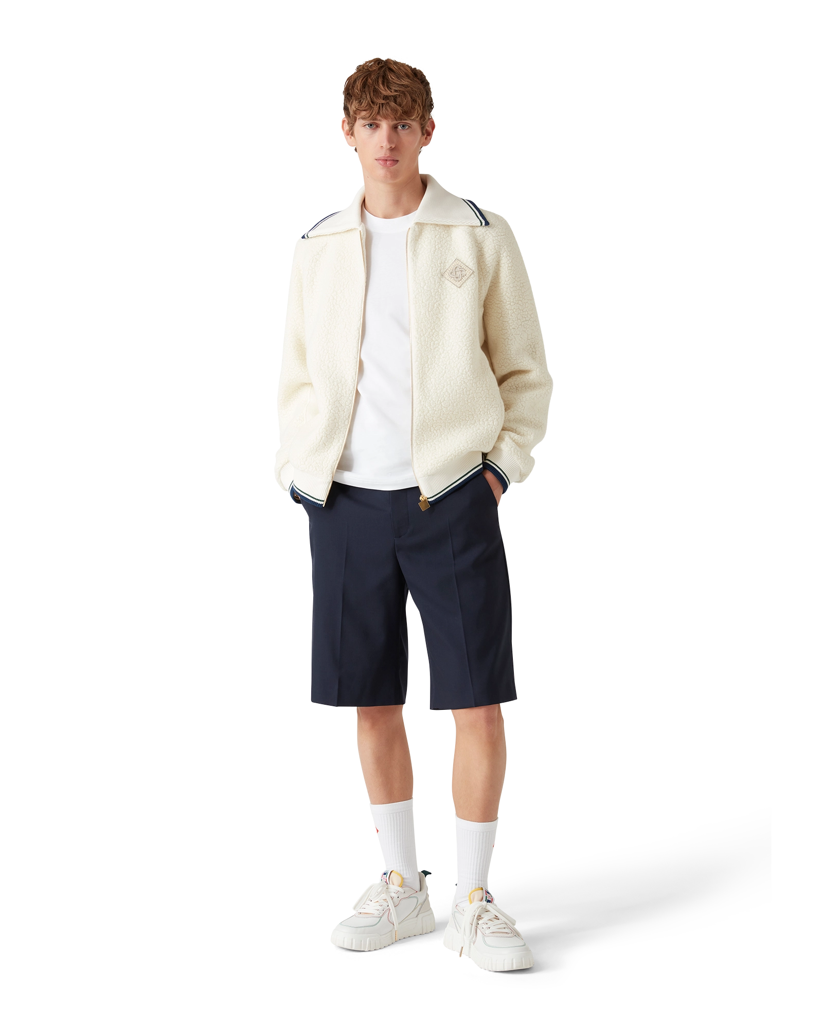 Cashmere Zip Jumper - 图片 2