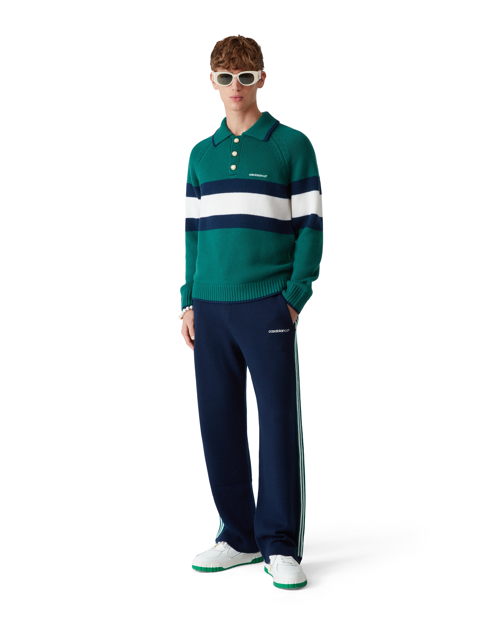 Colourblock Polo Shirt - 图片 2