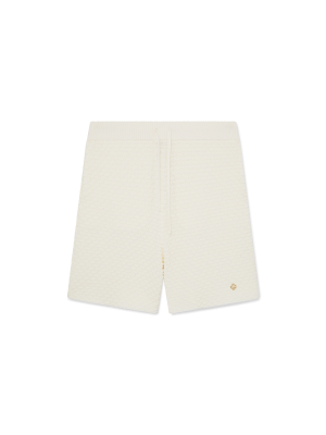 Textured Knitted Shorts