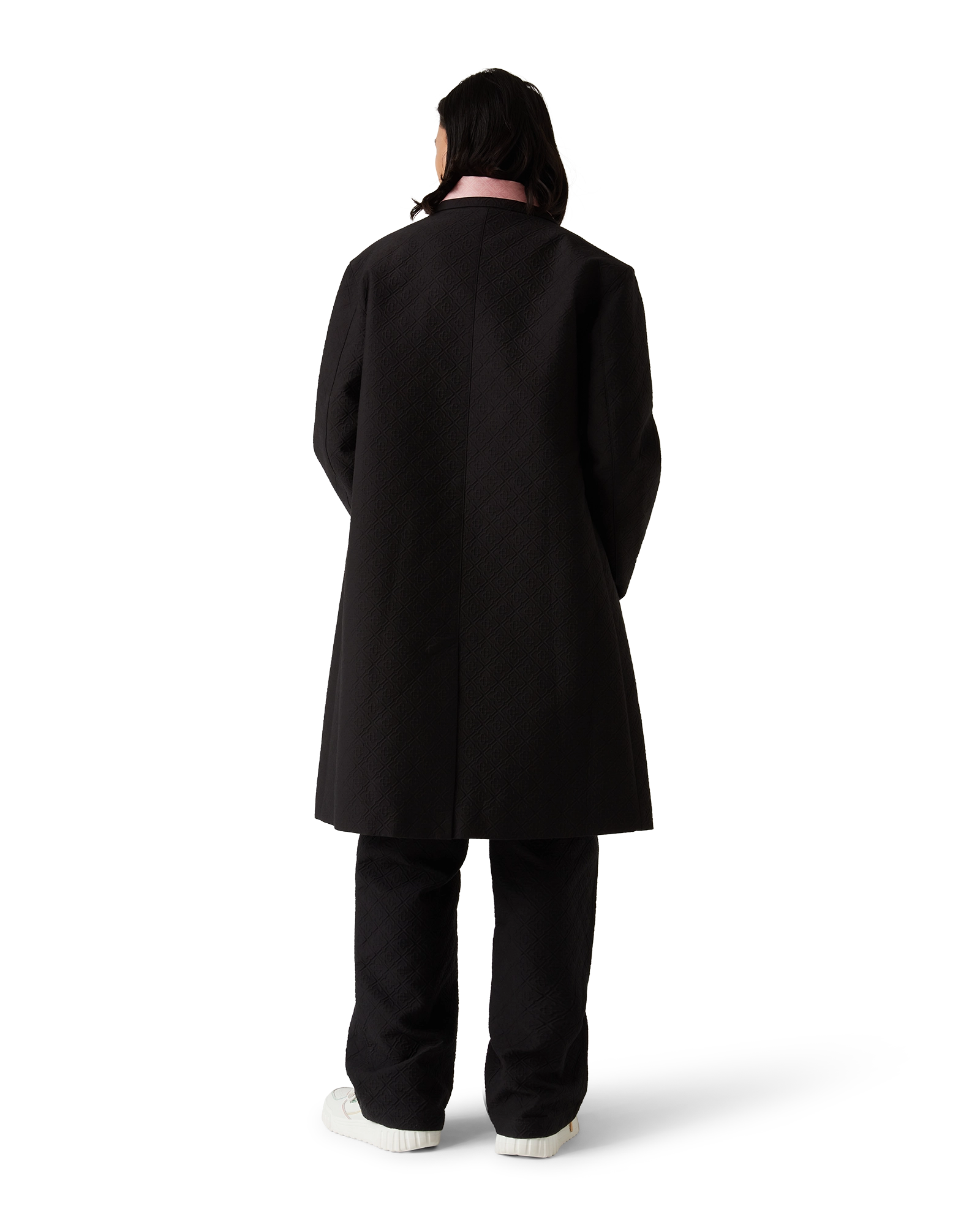 Jacquard Car Coat - 图片 3