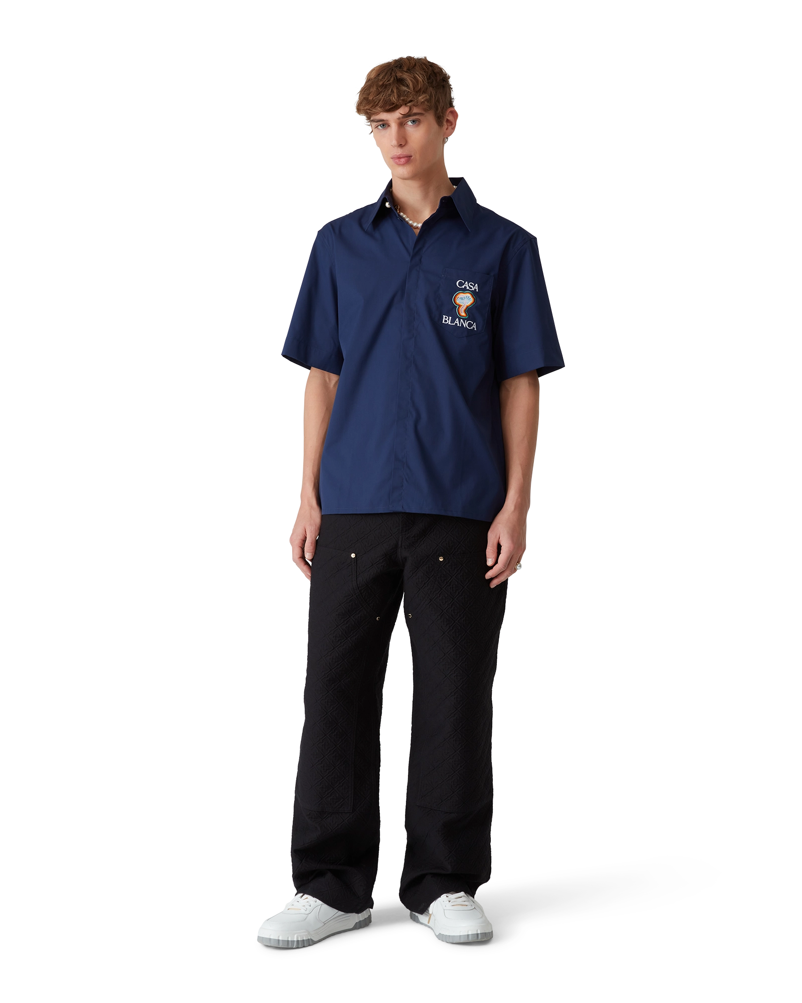 Rainbow Mushroom Short Sleeve Shirt - 图片 2