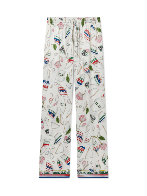 Le Vase Brise Silk Trousers