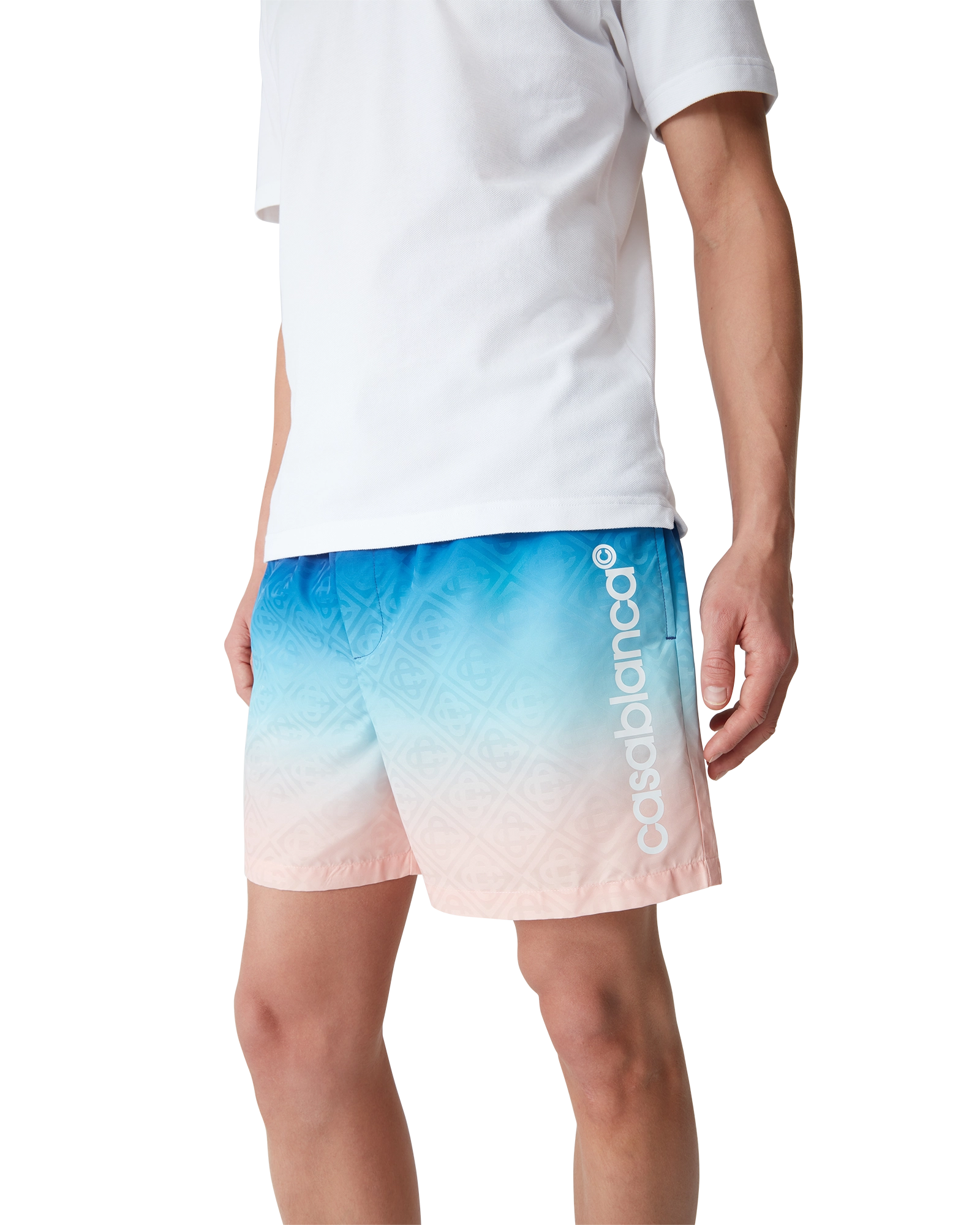 Jacquard Gradient Swim Shorts - 图片 3