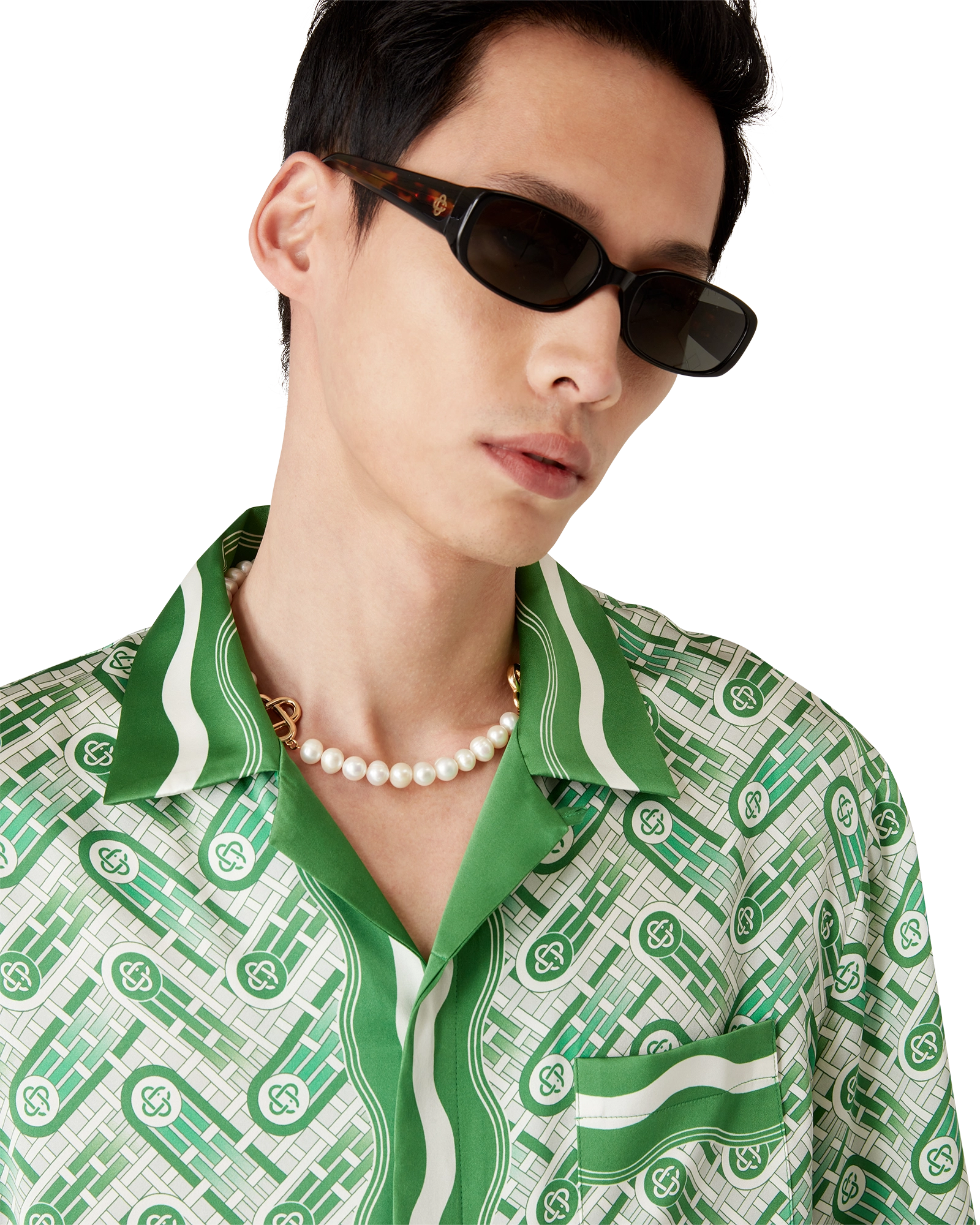 Ping Pong Short Sleeve Silk Shirt - 图片 9